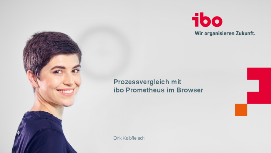 Titelbild Präsentation Prozessvergleich mit ibo Prometheus im Browser
