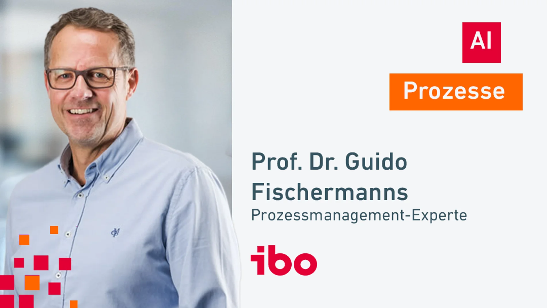 iboCON 2026 Referent Prof. Dr. Guido Fischermanns