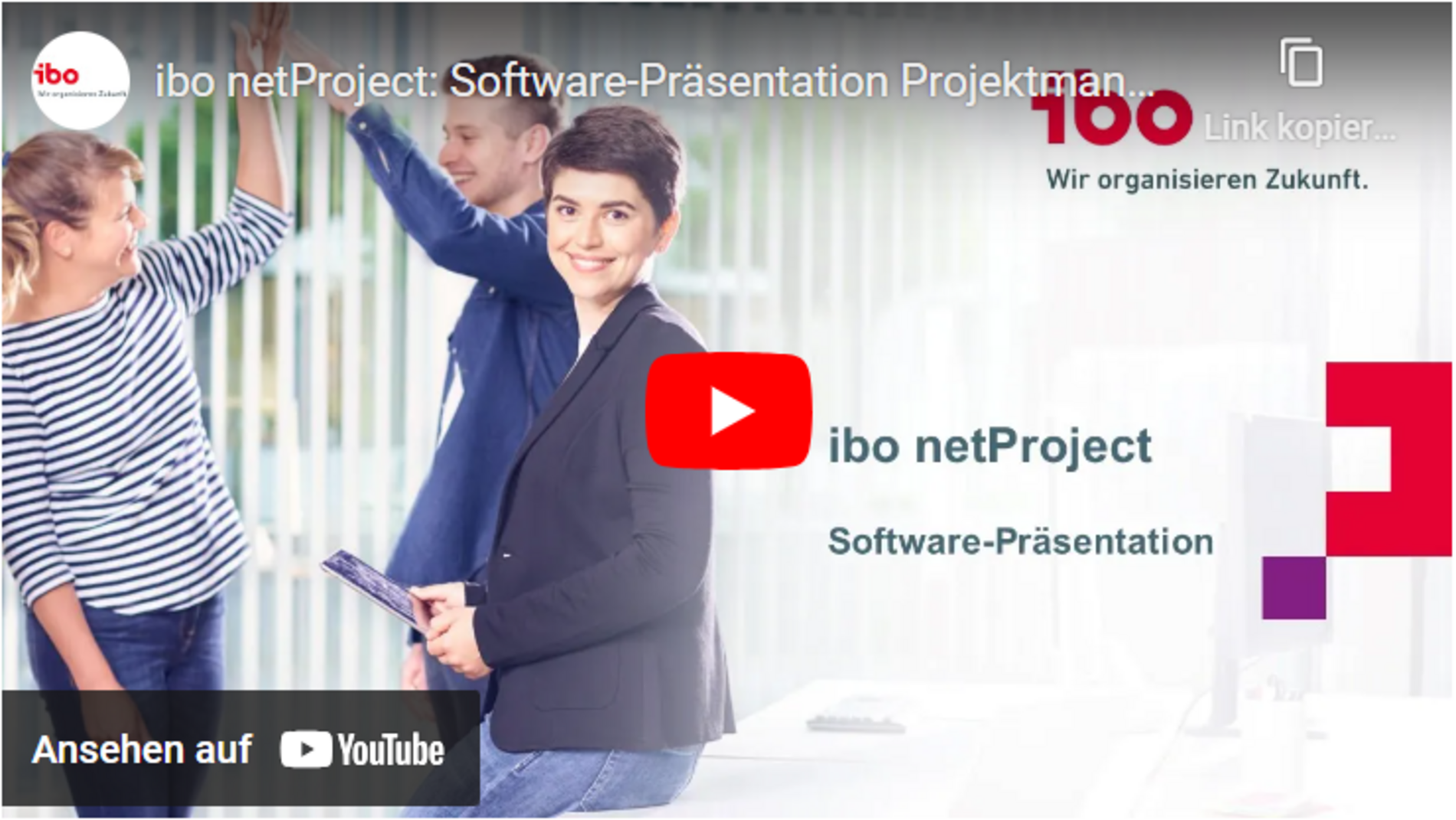 Thumbnail ibo netProject Softwarepräsentation