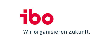 ibo Logo mit Claim