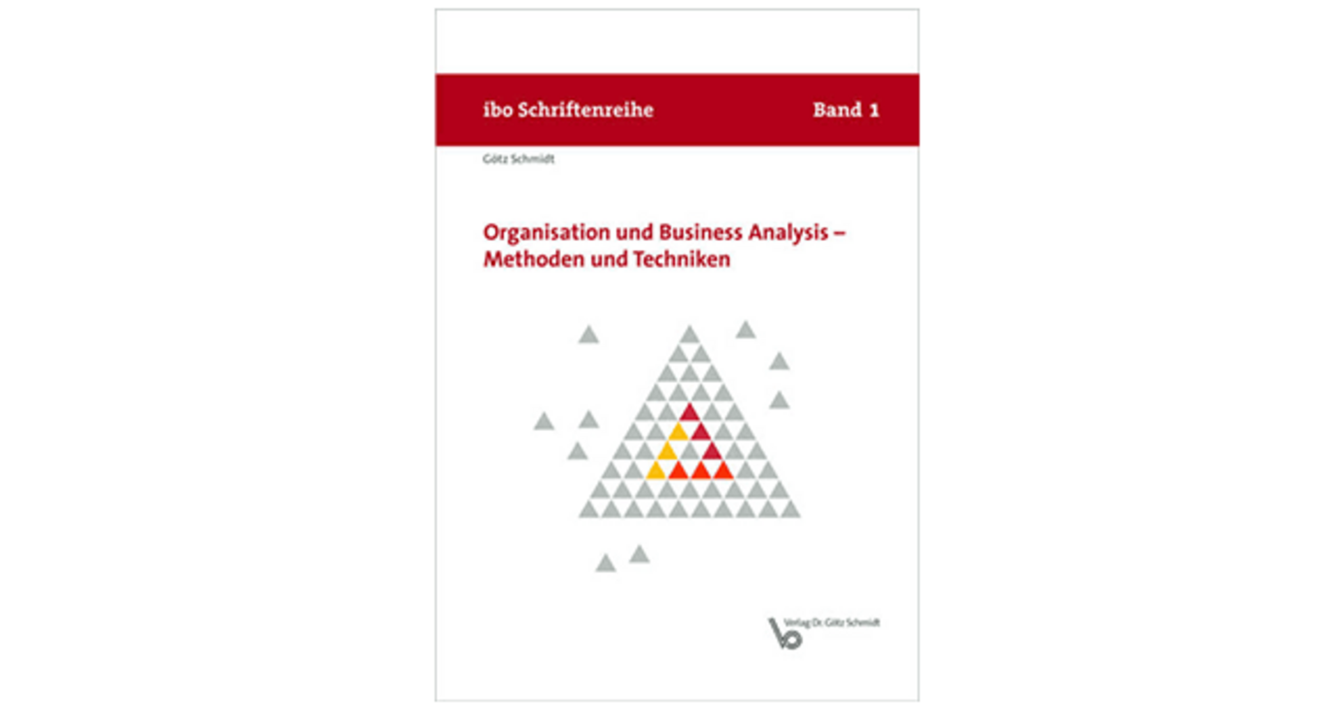 Cover des Buches Organisation und Business Analysis - Methoden und Techniken