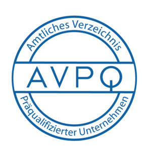 AVPQ - Amtliches Verzeichnis Präqualifizierter Unternehmen - Logo