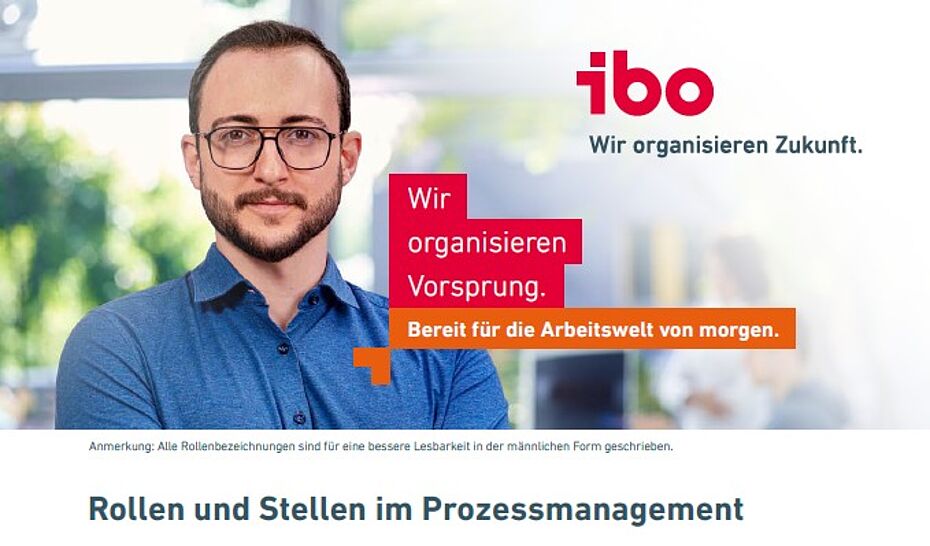 Überblick Rollen und Stellen im Prozessmanagement