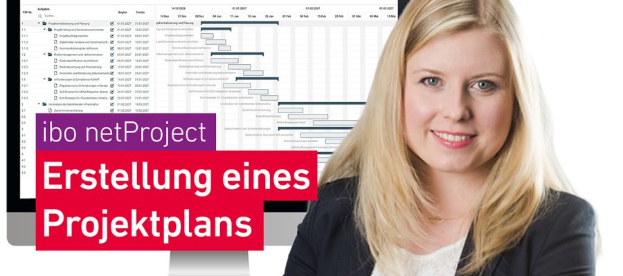 Teaserbild: Projektplanung mit KI in ibo netProject: So erstellen Sie tragfähige Projektpläne