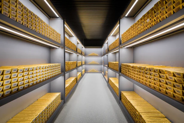 Deutsche-Bundesbank- Goldbarren